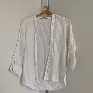 Zara linen top